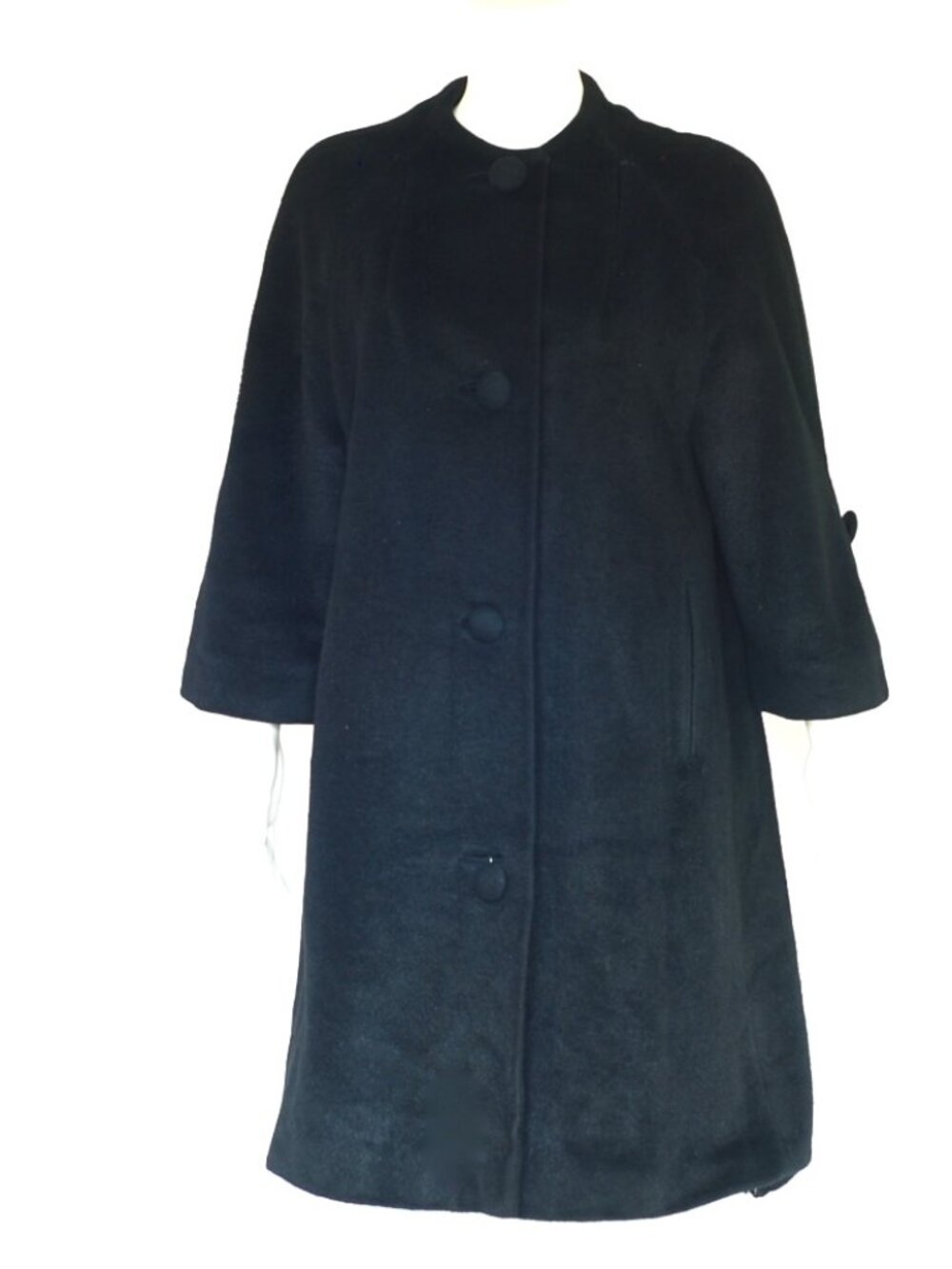 Lilli Ann Blin & Blin 1950's Wool Swing Coat - Paris/USA